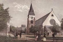 Hanwell Asylum, The Chapel - c. 1875